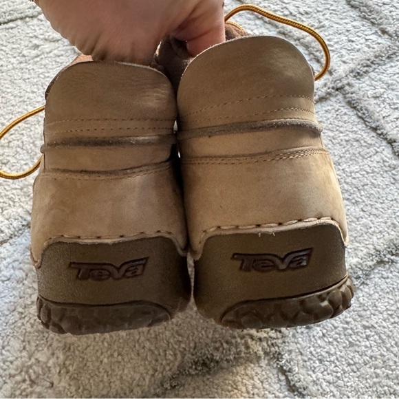 Teva chukka boots leather tan brown 6738 size 11 - Picture 10 of 12